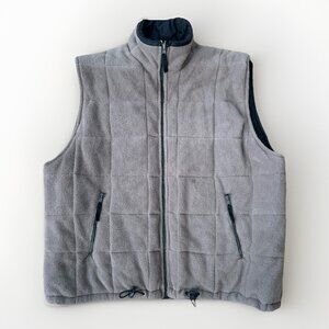 NEW Architect Reversible Vest Brown/Black Insulated Full Zip Mens Size XL Fall